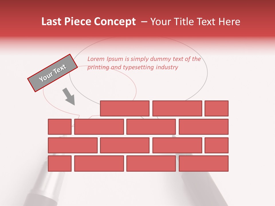Turf Football Ball PowerPoint Template