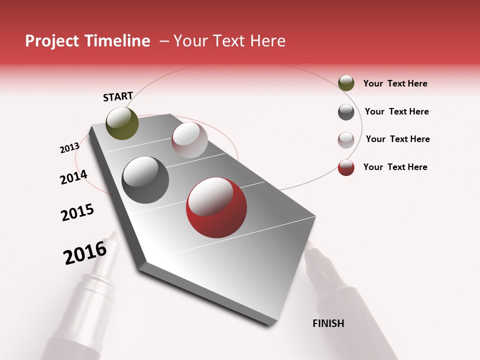 Turf Football Ball PowerPoint Template