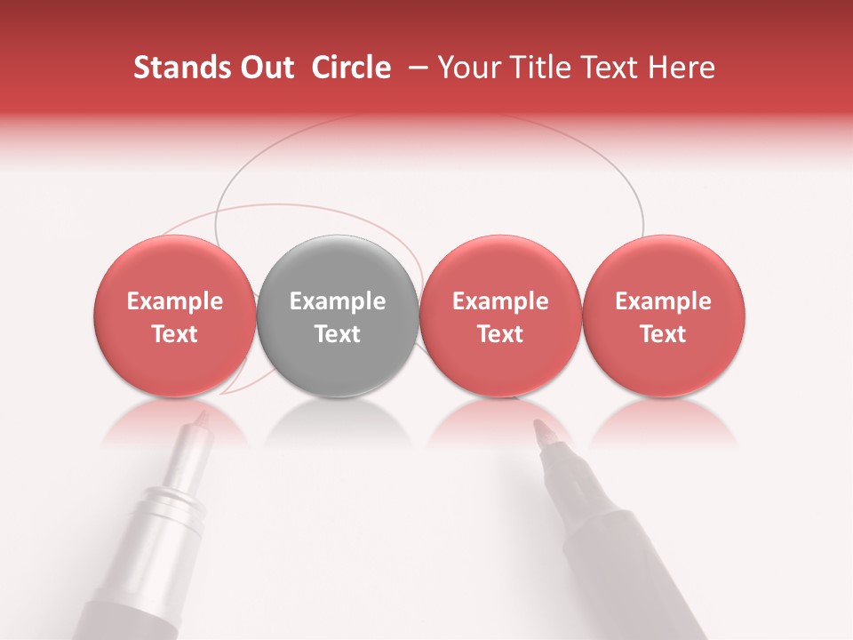 Turf Football Ball PowerPoint Template