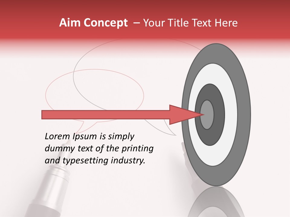 Turf Football Ball PowerPoint Template