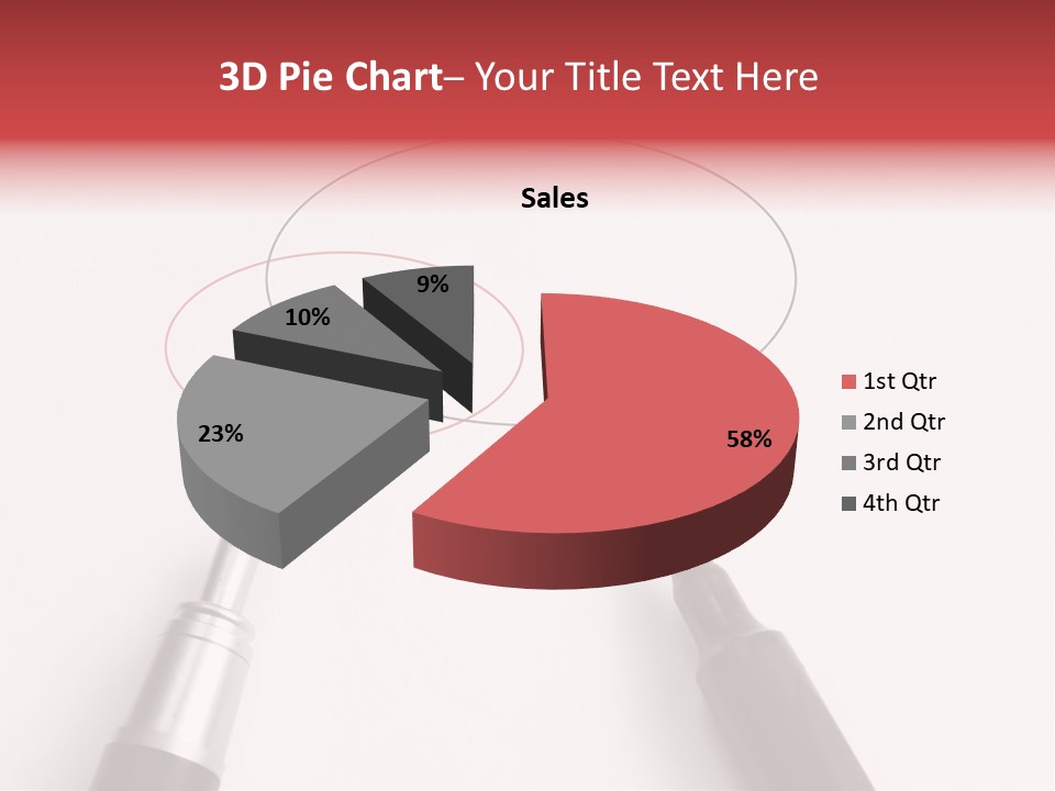 Turf Football Ball PowerPoint Template