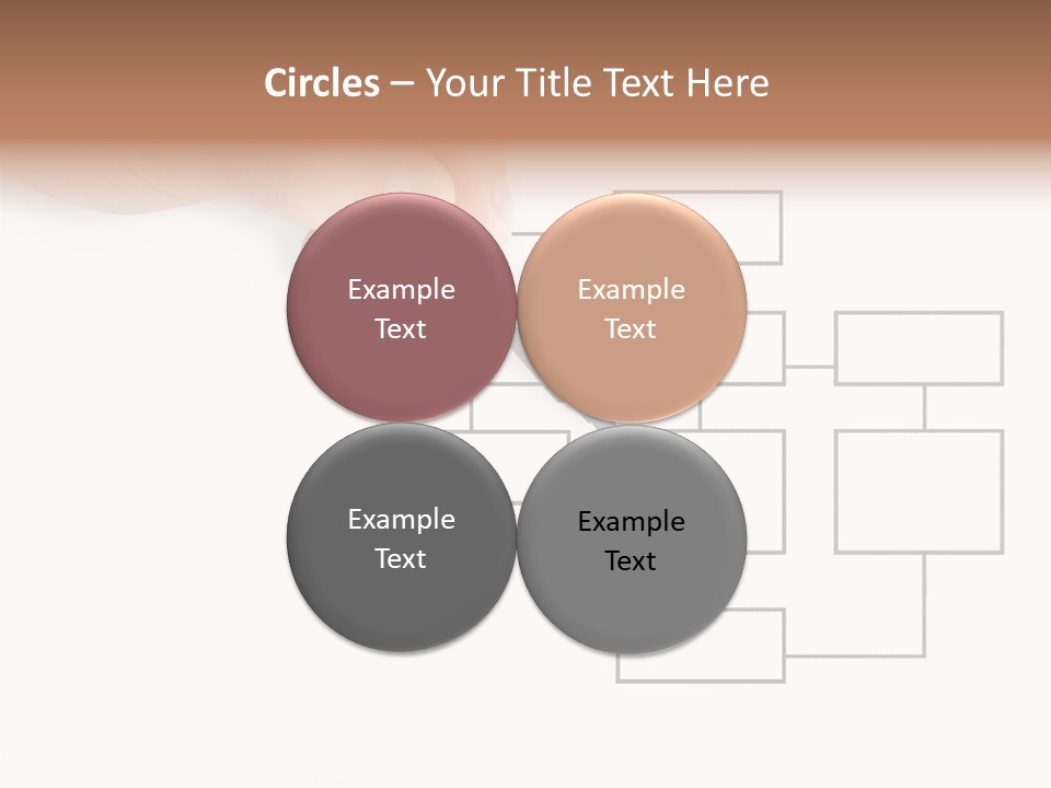 Writing Hand Concepts PowerPoint Template
