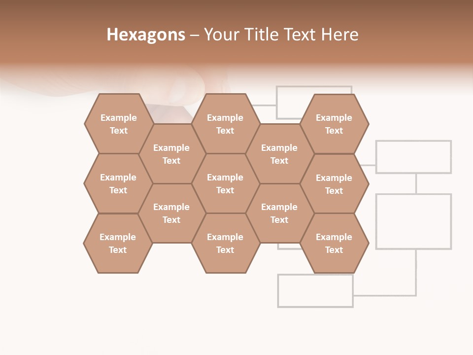 Writing Hand Concepts PowerPoint Template