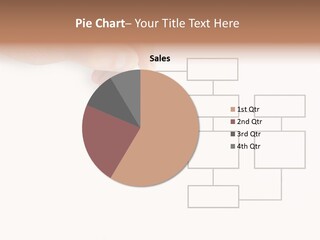 Writing Hand Concepts PowerPoint Template