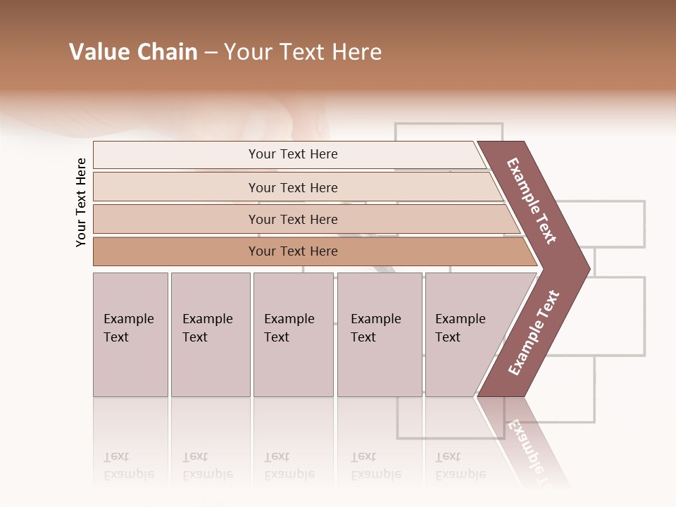 Writing Hand Concepts PowerPoint Template