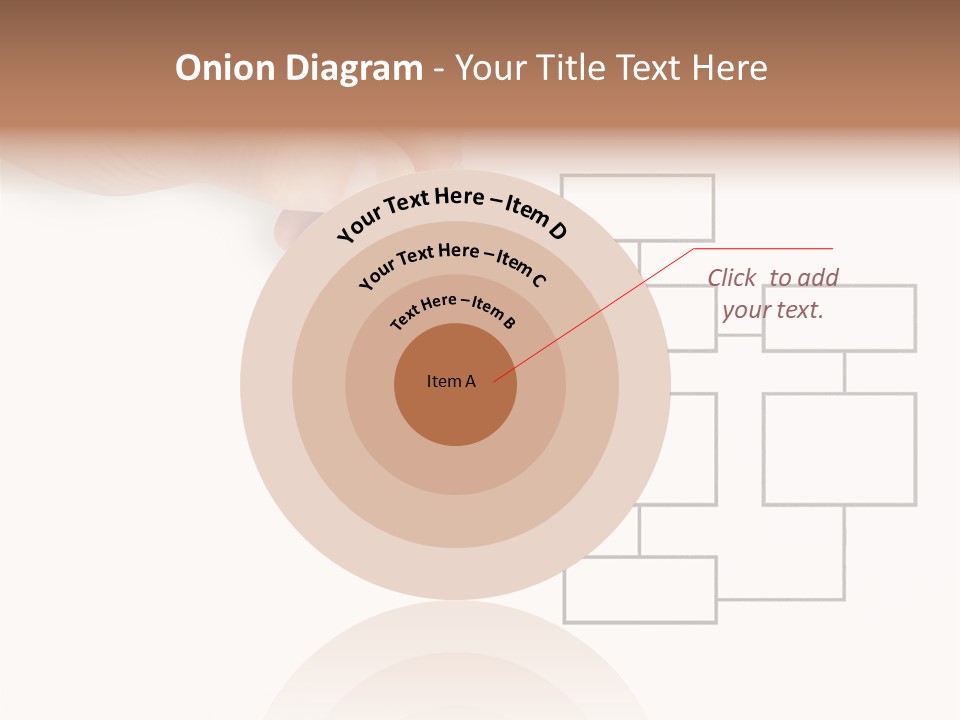 Writing Hand Concepts PowerPoint Template