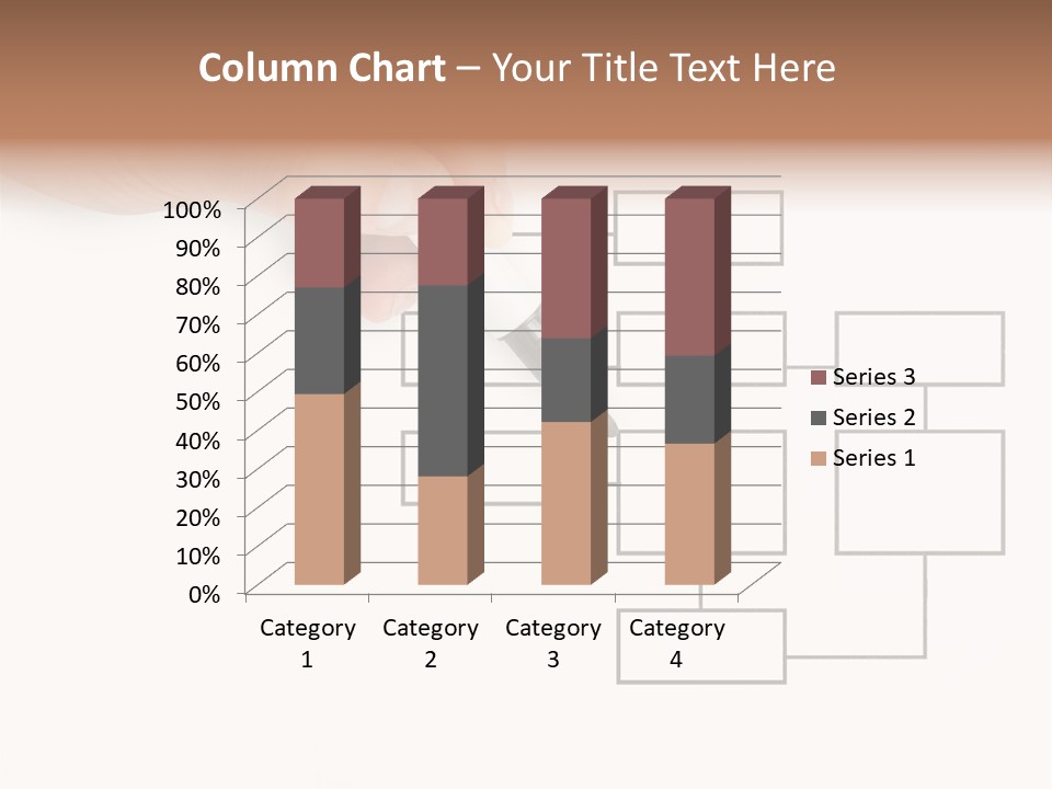 Writing Hand Concepts PowerPoint Template