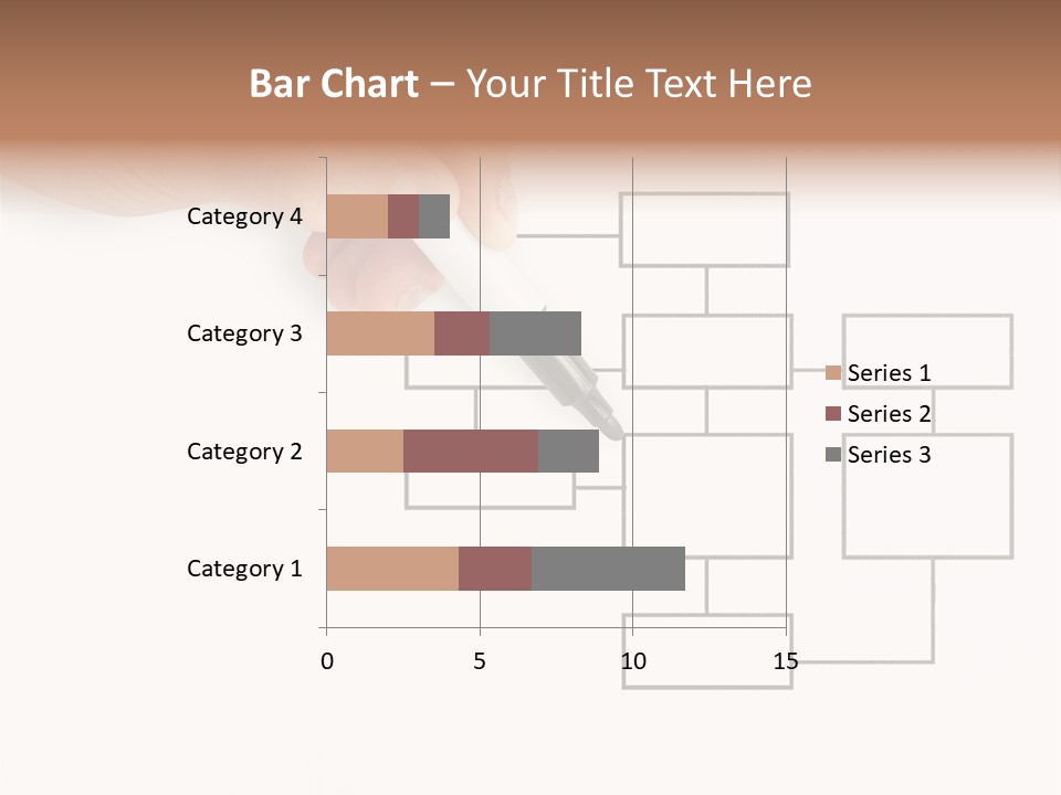 Writing Hand Concepts PowerPoint Template