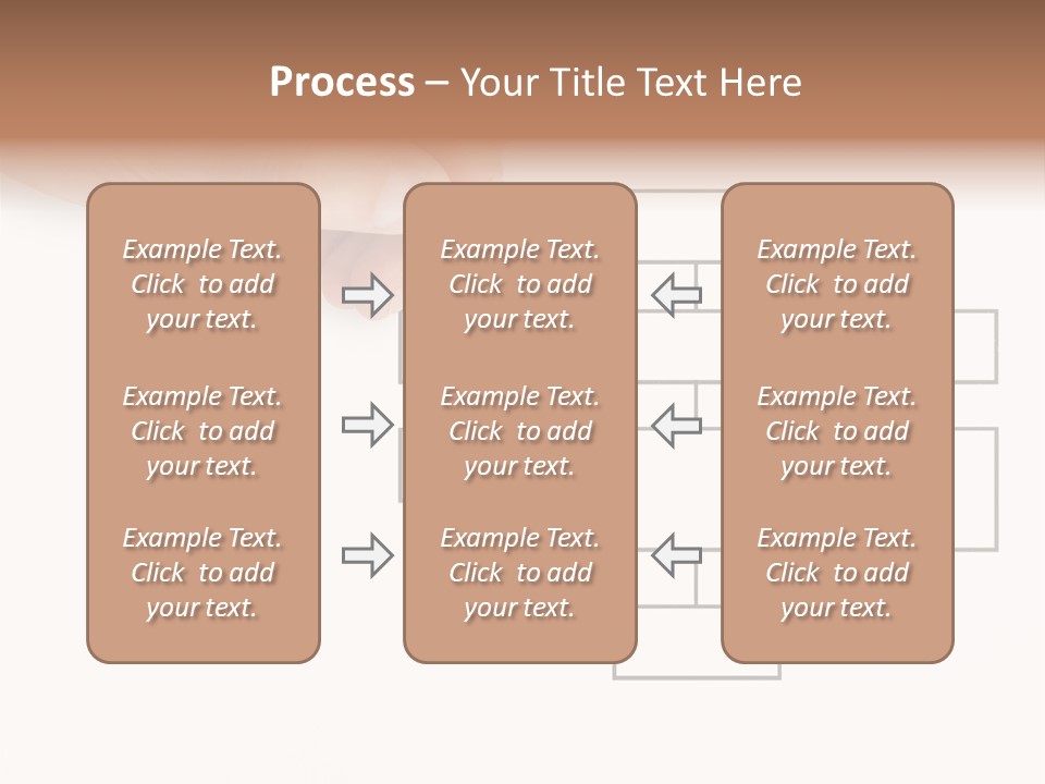 Writing Hand Concepts PowerPoint Template