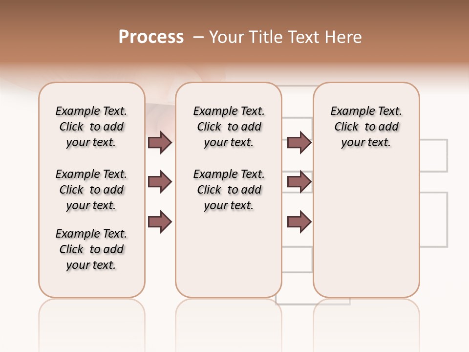 Writing Hand Concepts PowerPoint Template