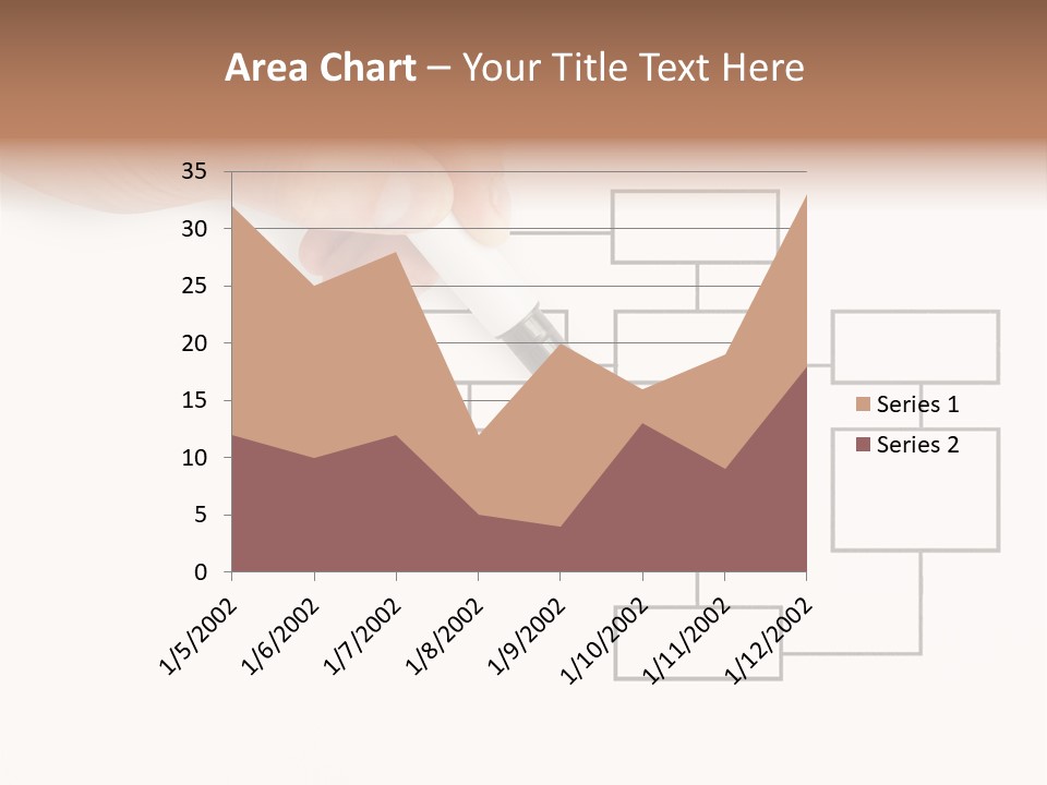 Writing Hand Concepts PowerPoint Template