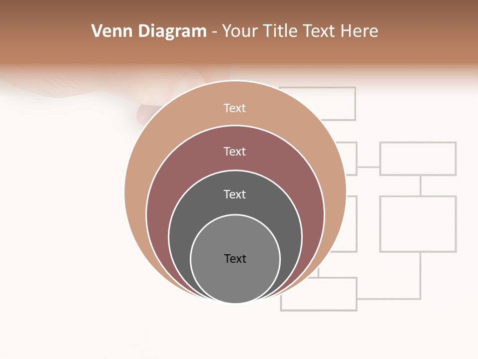 Writing Hand Concepts PowerPoint Template