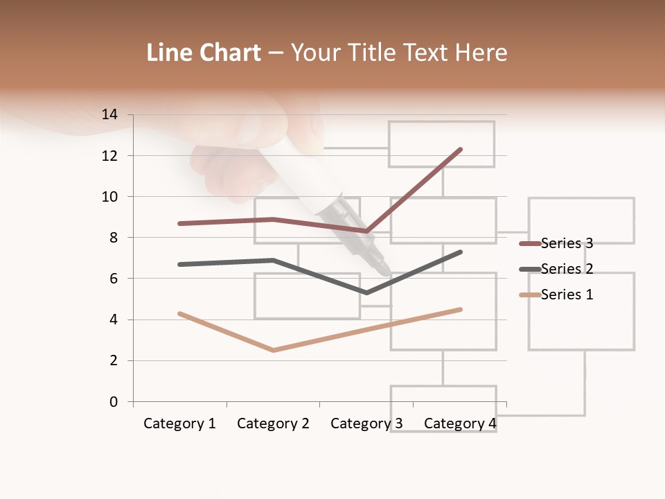 Writing Hand Concepts PowerPoint Template