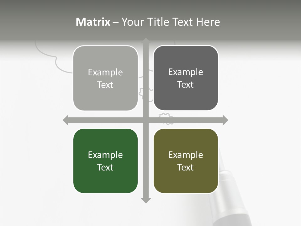 Black Blank Concept PowerPoint Template