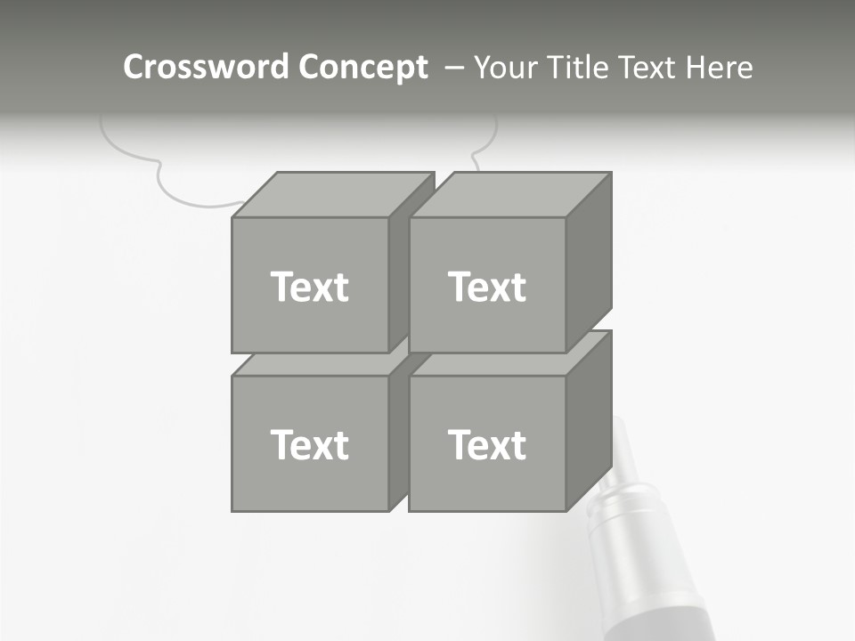 Black Blank Concept PowerPoint Template