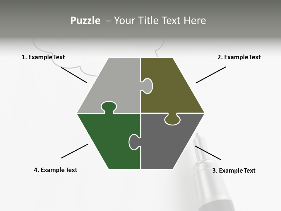 Black Blank Concept PowerPoint Template