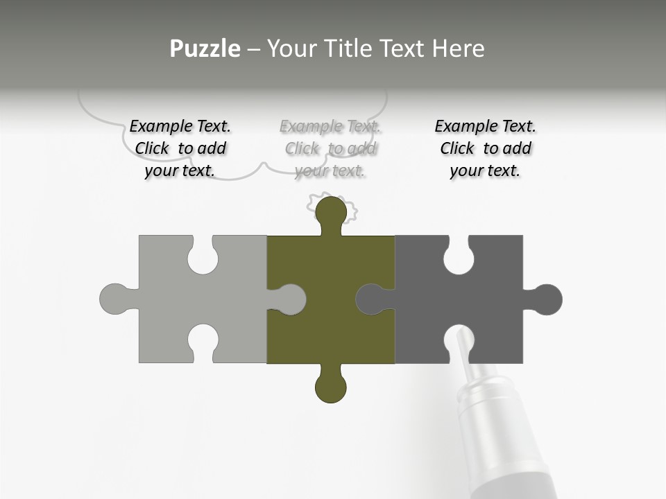 Black Blank Concept PowerPoint Template