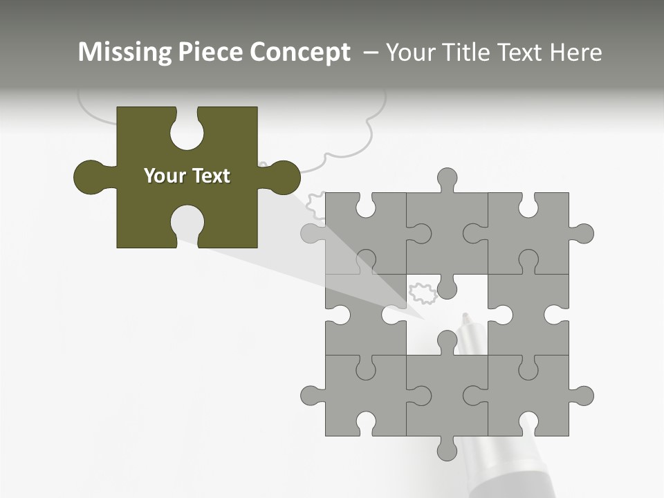 Black Blank Concept PowerPoint Template