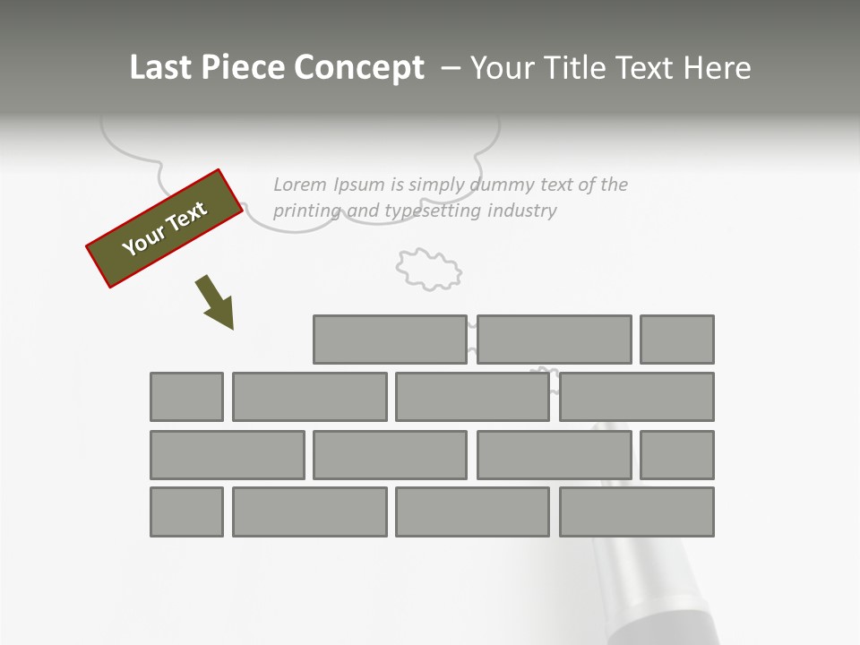 Black Blank Concept PowerPoint Template