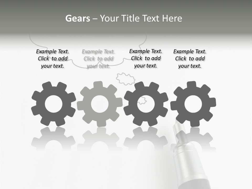 Black Blank Concept PowerPoint Template