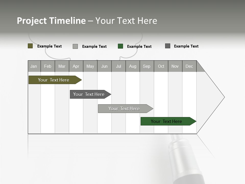 Black Blank Concept PowerPoint Template