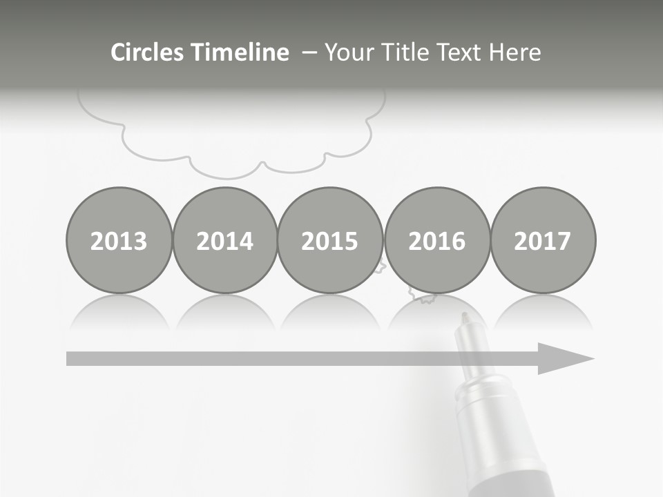 Black Blank Concept PowerPoint Template