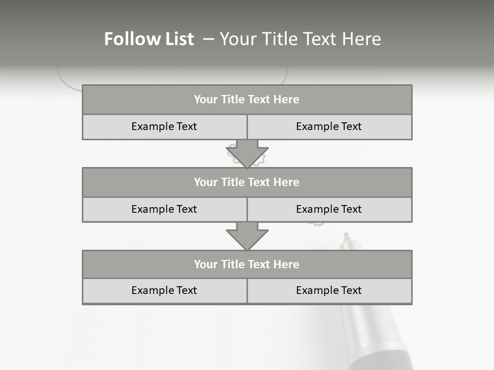 Black Blank Concept PowerPoint Template