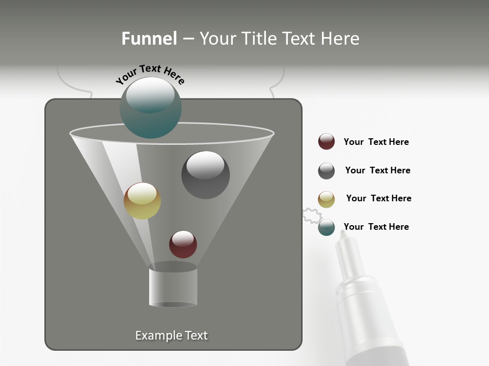 Black Blank Concept PowerPoint Template