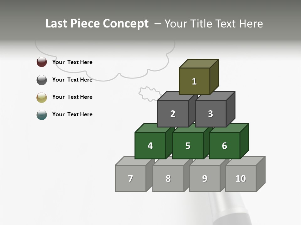 Black Blank Concept PowerPoint Template