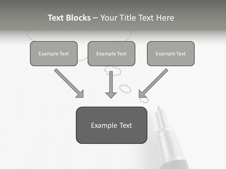 Black Blank Concept PowerPoint Template