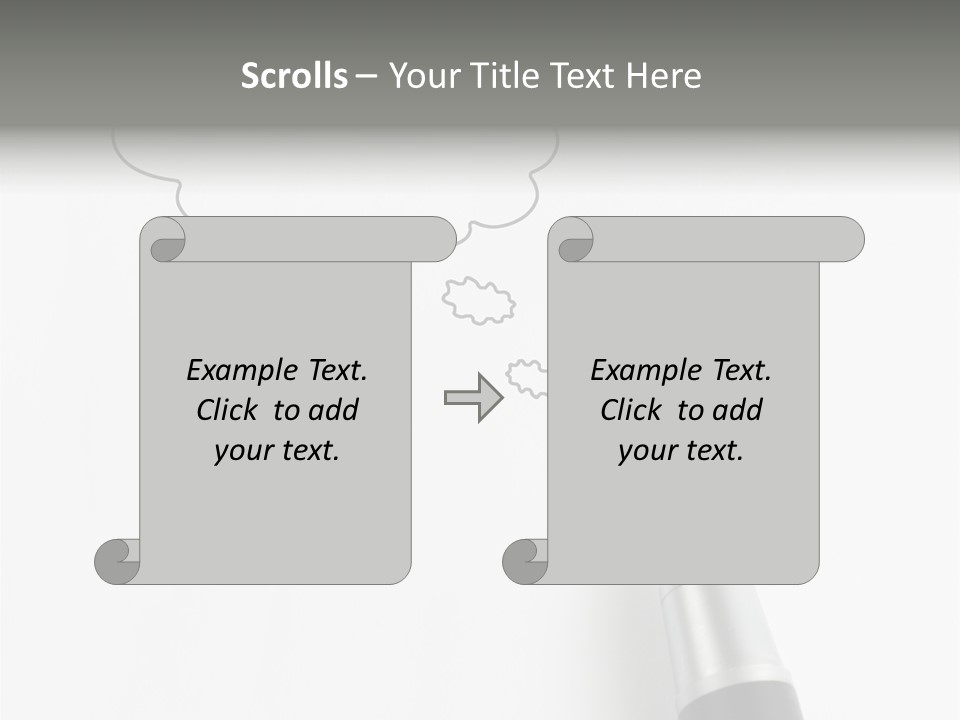 Black Blank Concept PowerPoint Template