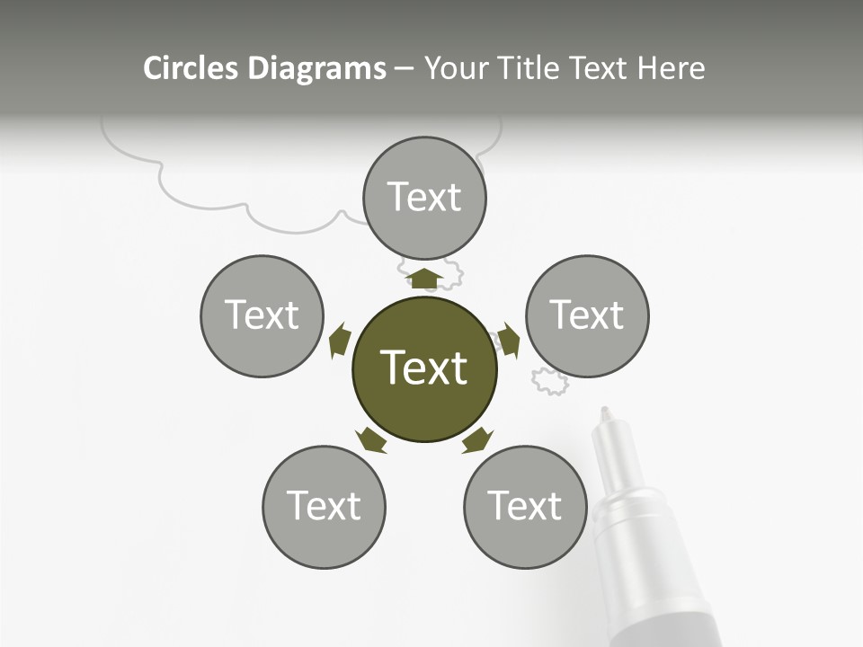 Black Blank Concept PowerPoint Template