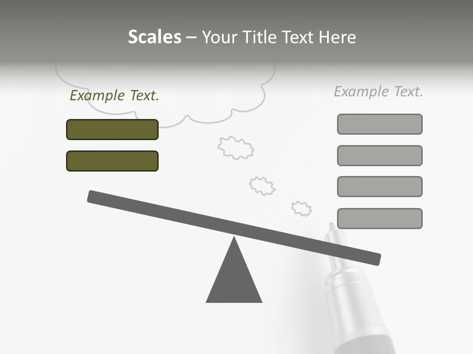 Black Blank Concept PowerPoint Template