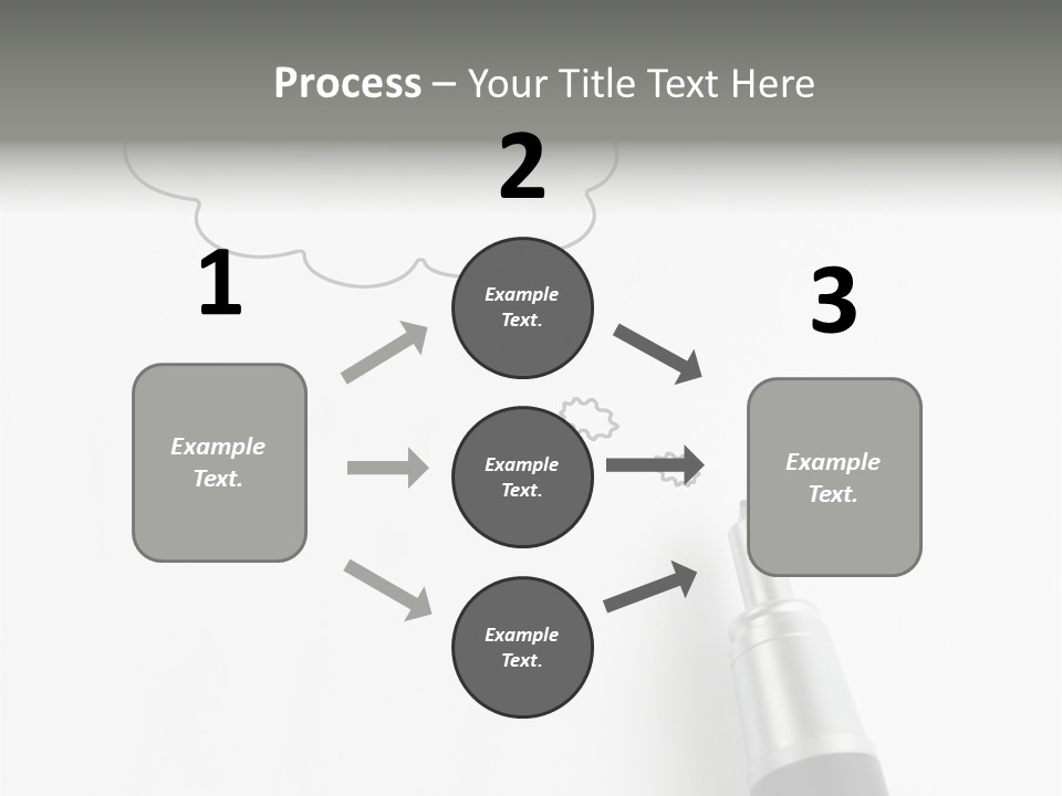 Black Blank Concept PowerPoint Template
