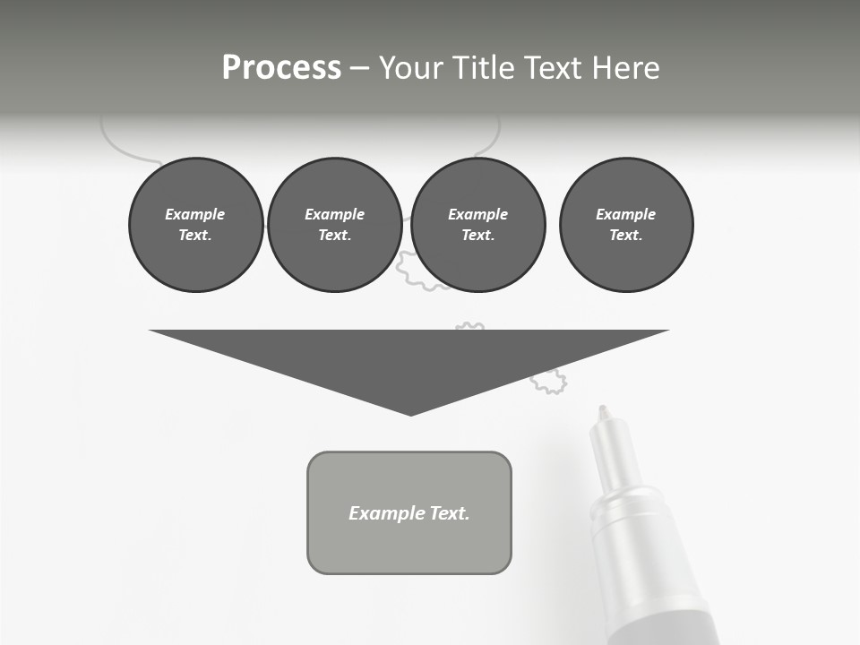 Black Blank Concept PowerPoint Template