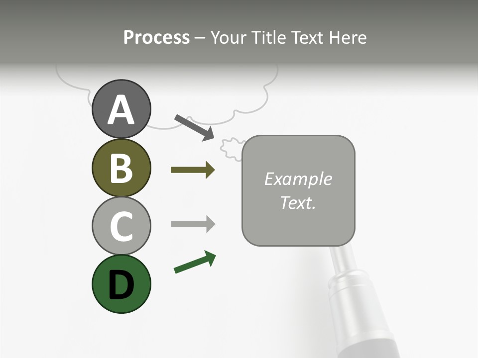 Black Blank Concept PowerPoint Template