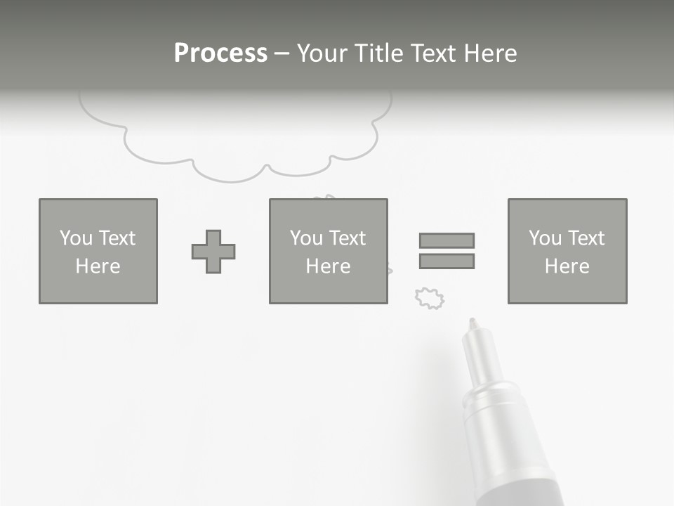 Black Blank Concept PowerPoint Template