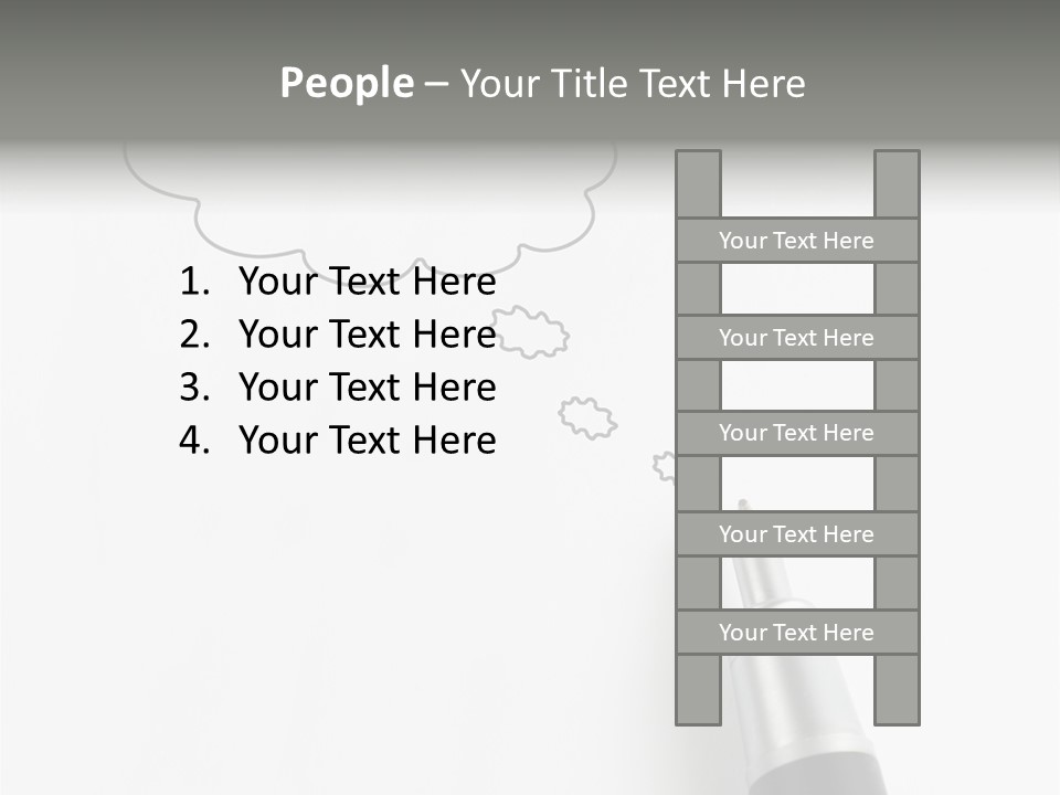 Black Blank Concept PowerPoint Template
