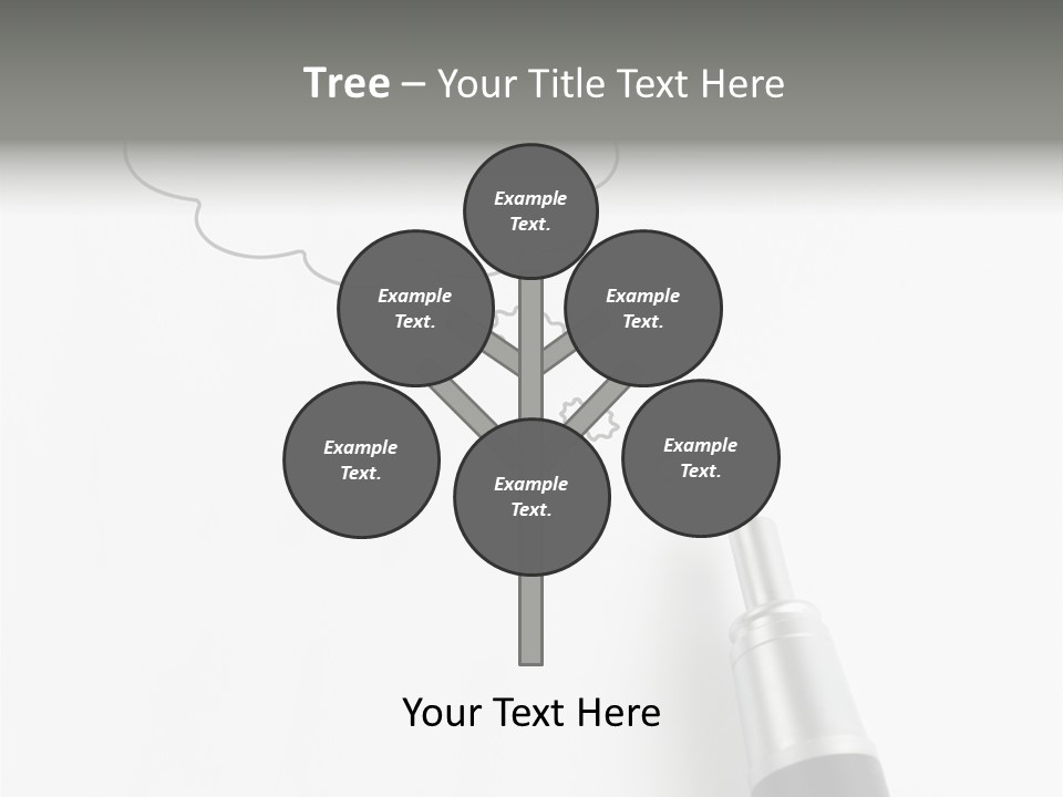 Black Blank Concept PowerPoint Template