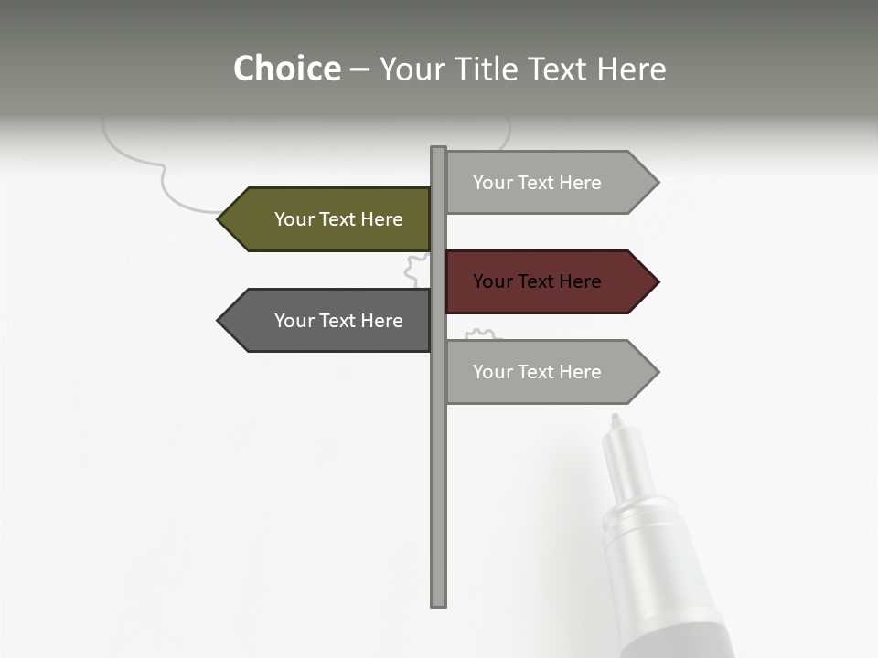 Black Blank Concept PowerPoint Template