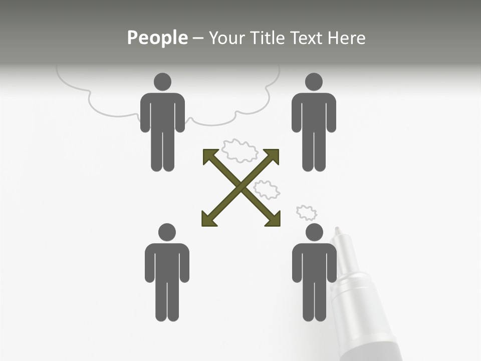 Black Blank Concept PowerPoint Template