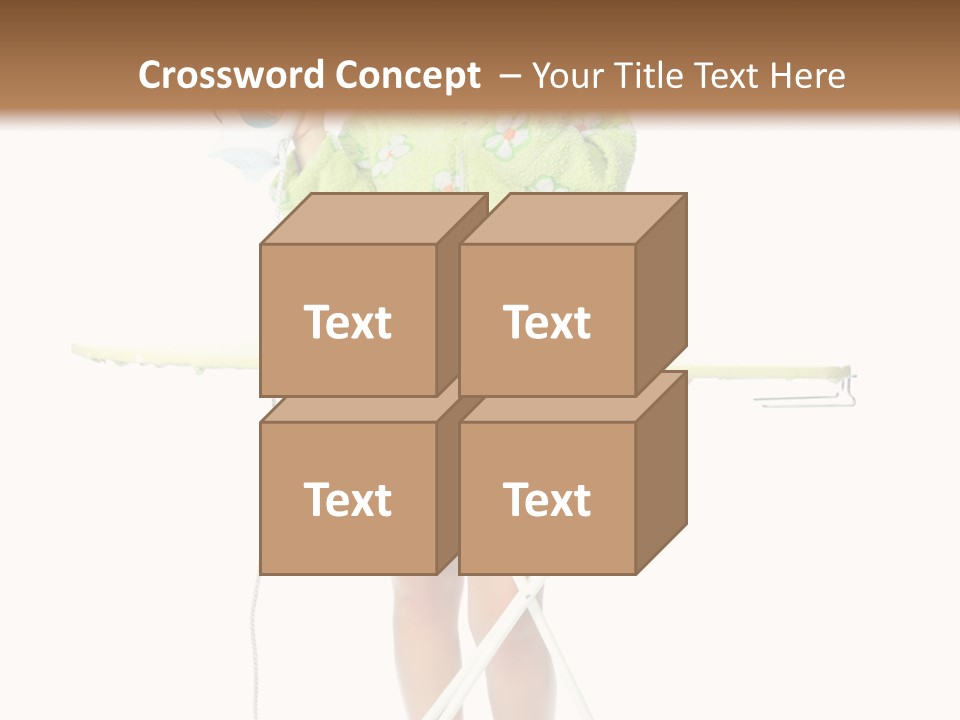 Blue Sensuality Girl PowerPoint Template