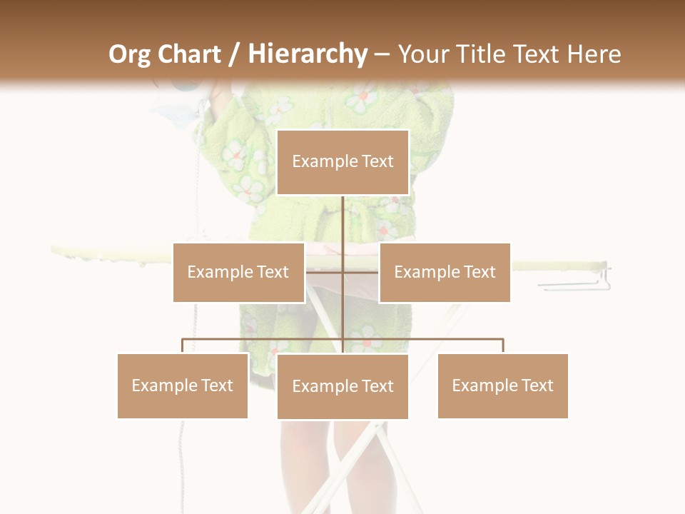 Blue Sensuality Girl PowerPoint Template