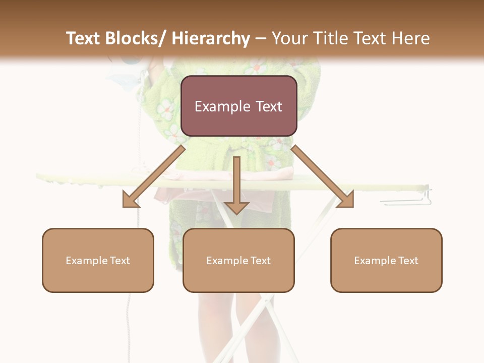 Blue Sensuality Girl PowerPoint Template