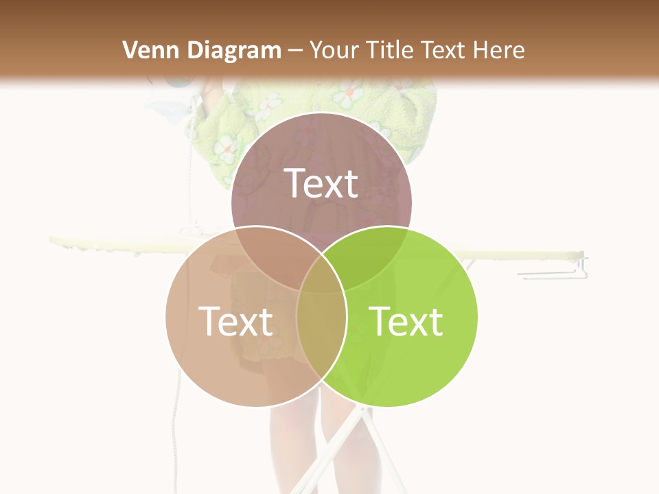 Blue Sensuality Girl PowerPoint Template