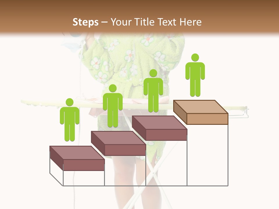 Blue Sensuality Girl PowerPoint Template