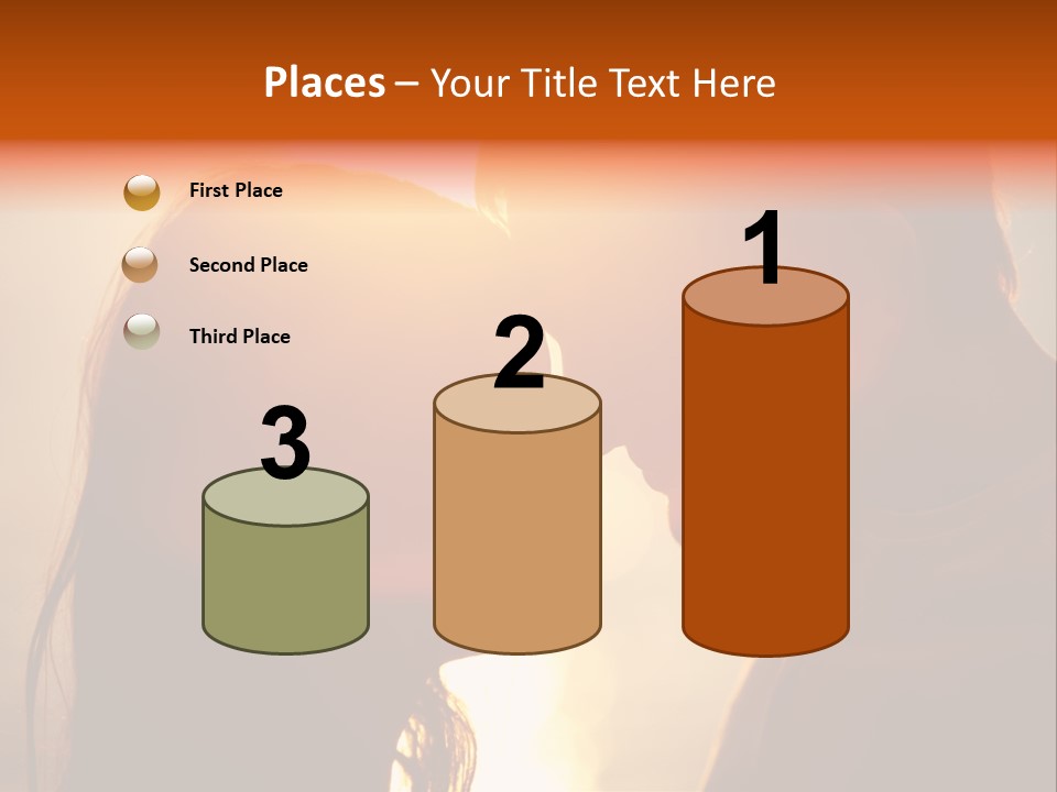 Beach Family In Love PowerPoint Template