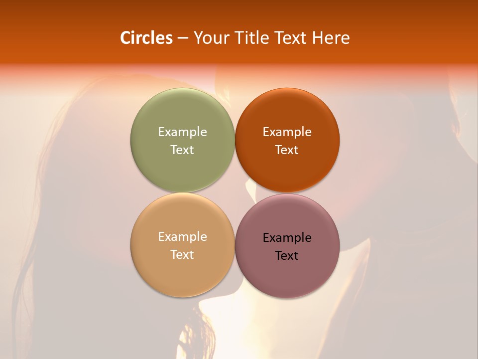 Beach Family In Love PowerPoint Template