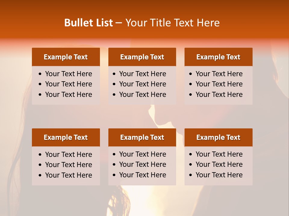 Beach Family In Love PowerPoint Template