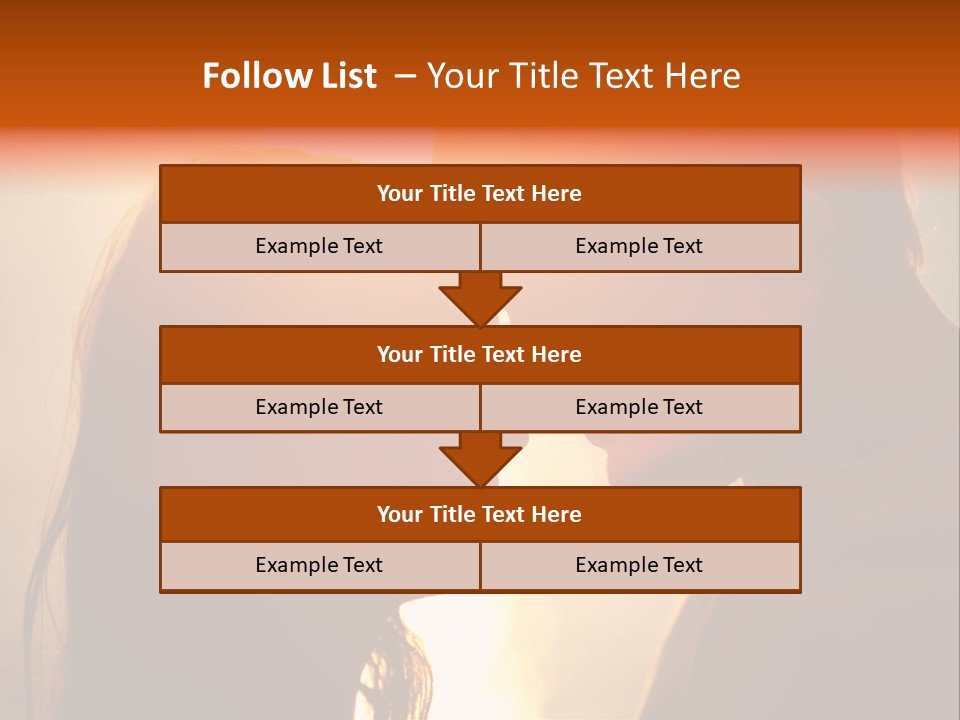 Beach Family In Love PowerPoint Template